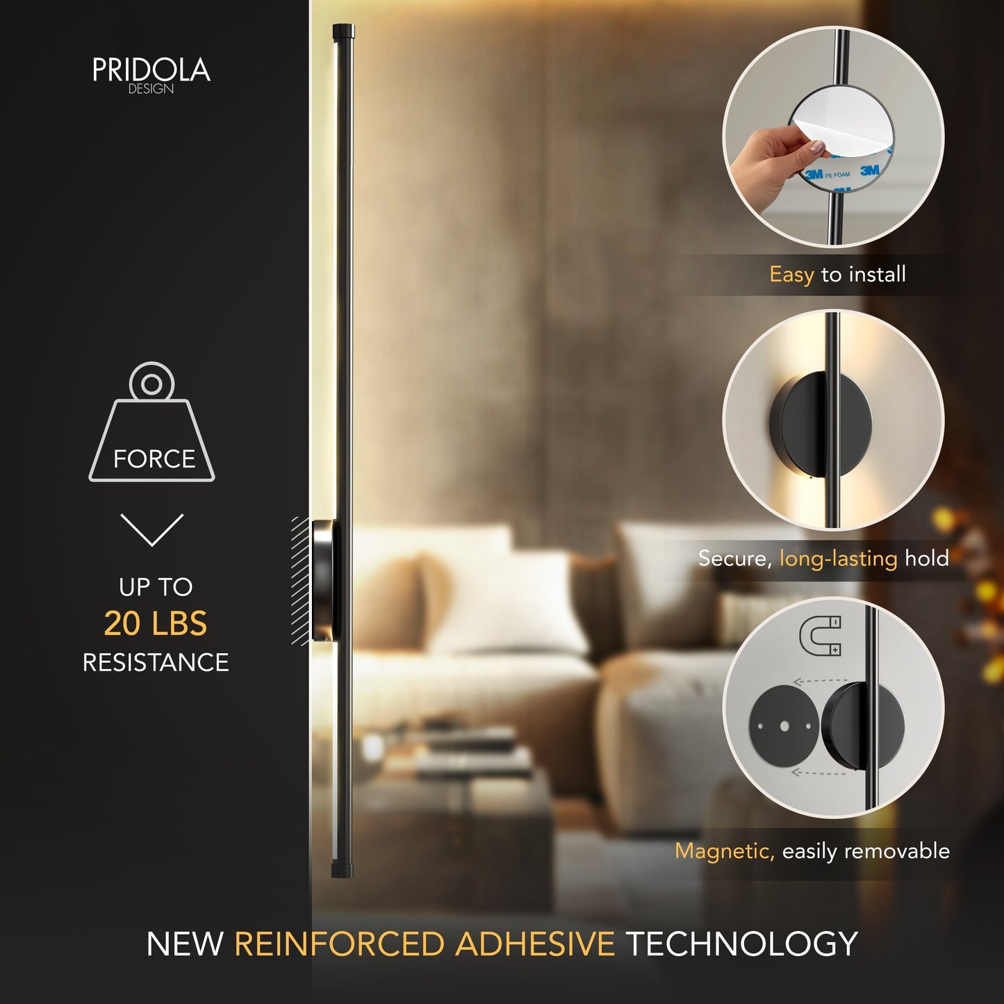 Astornia™ | Draadloze Moderne Muurlampen (Set van 2)